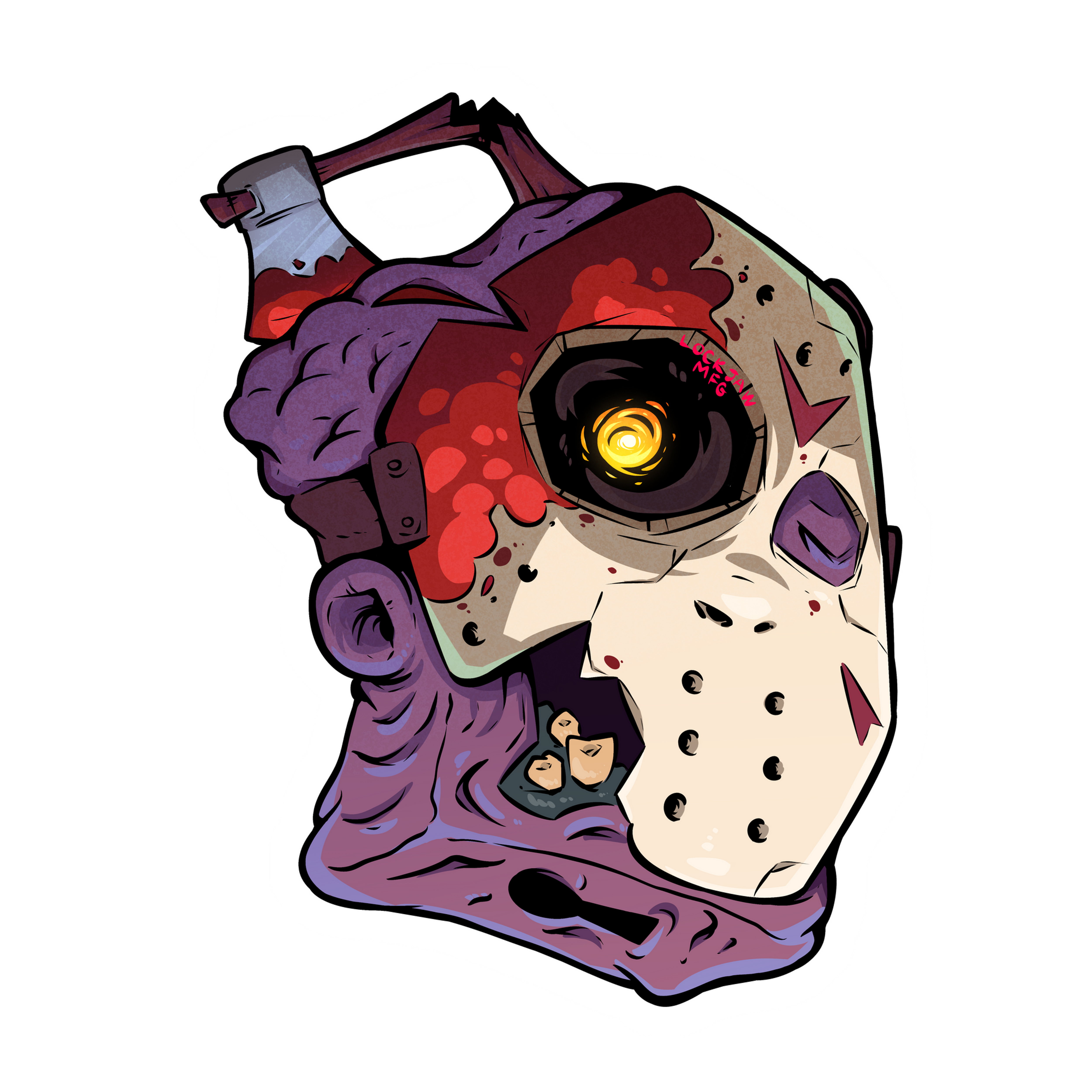 SLASHER STICKER 🩸🔪🏒🌲⛺