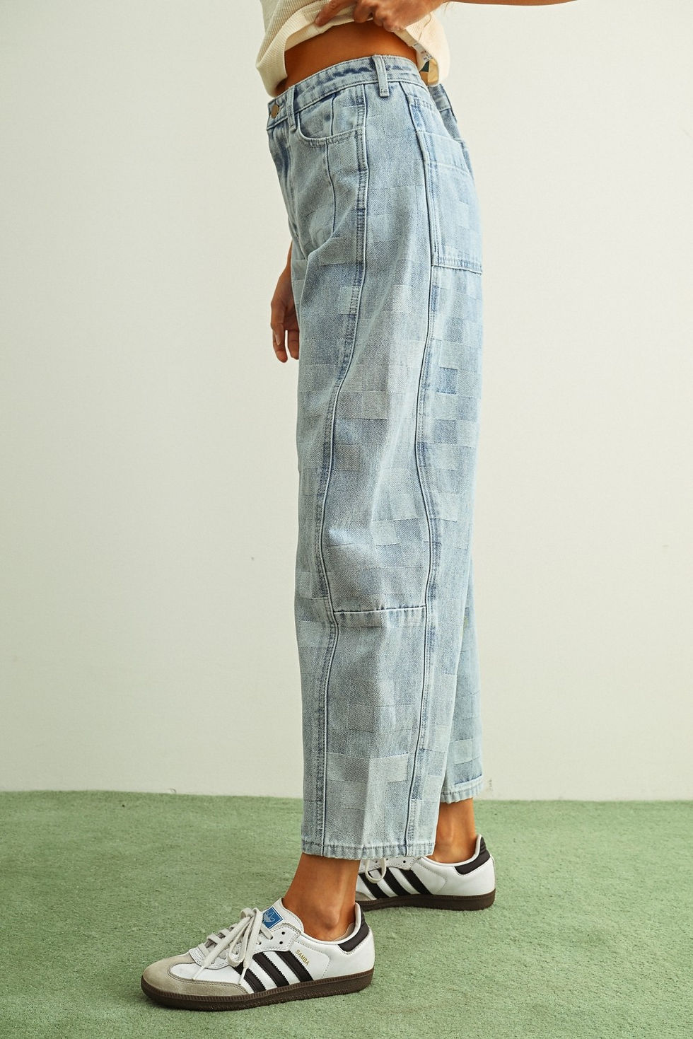 Thumbnail: Checkmate Barrel Denim