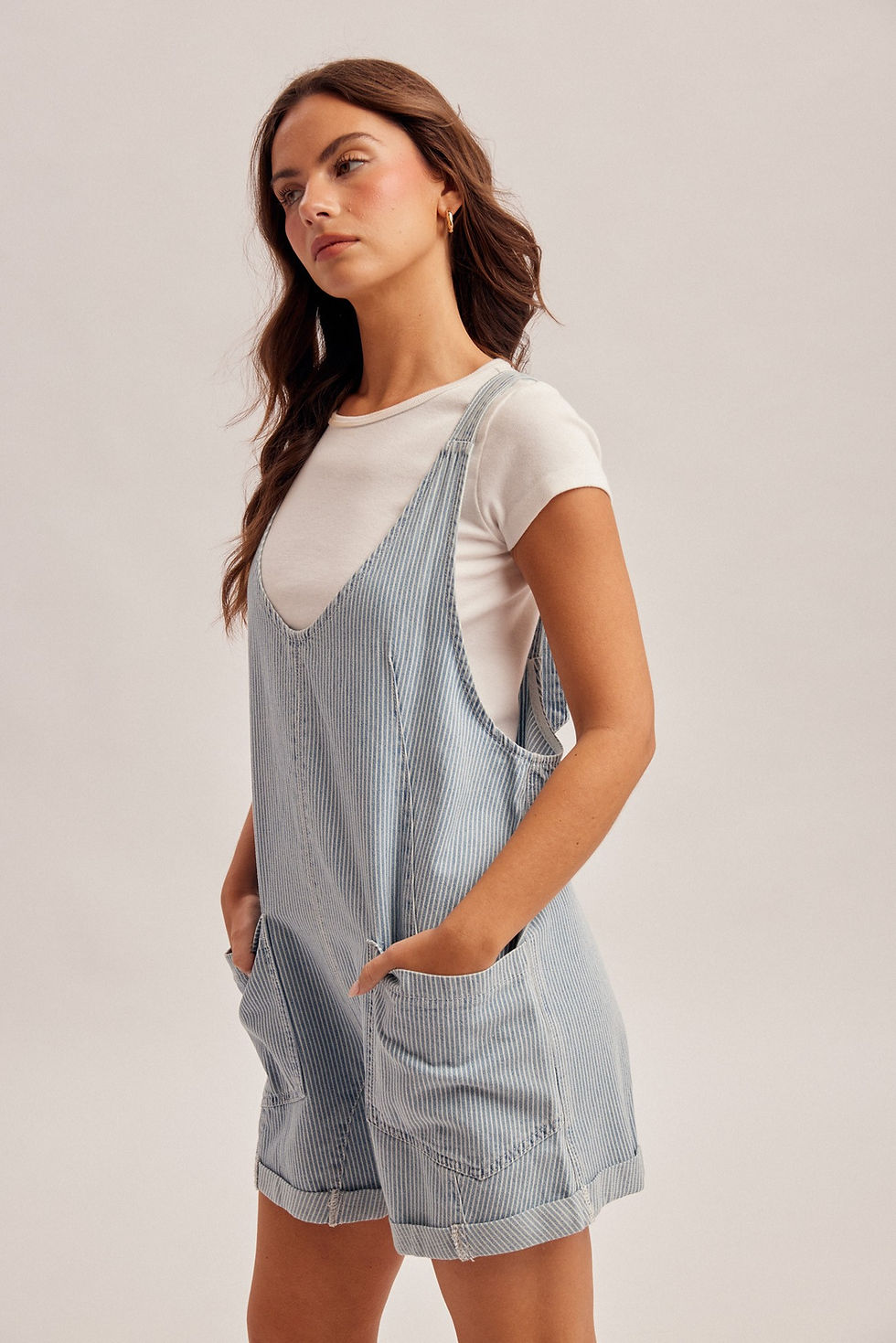 Thumbnail: Boardwalk Stripe Overalls