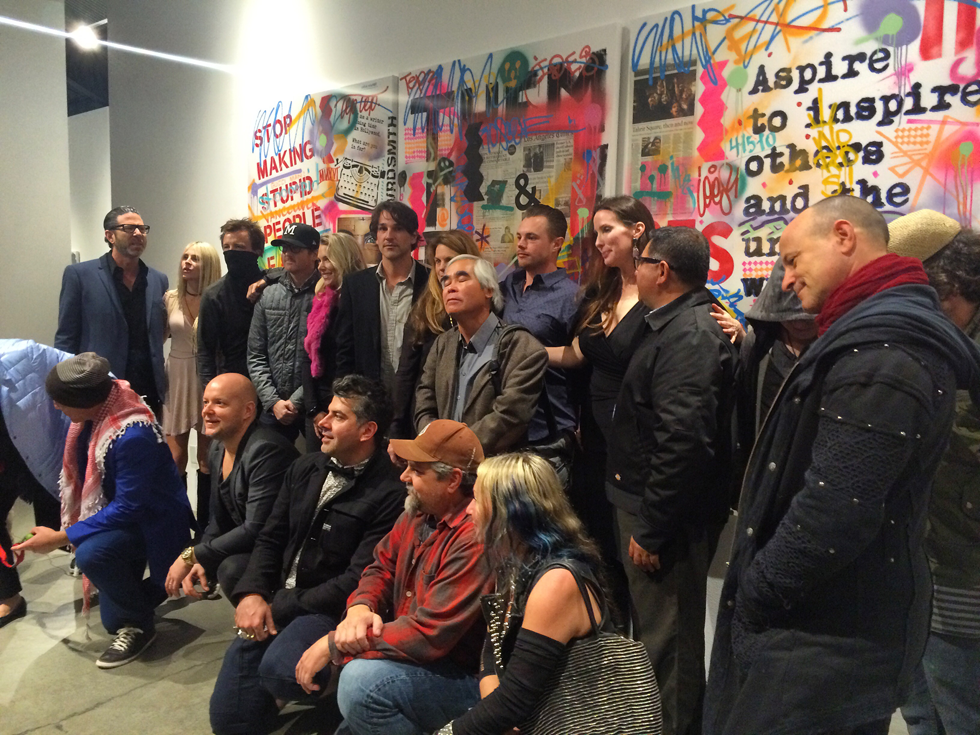 Sur le Mur 2016 Artists' Reception