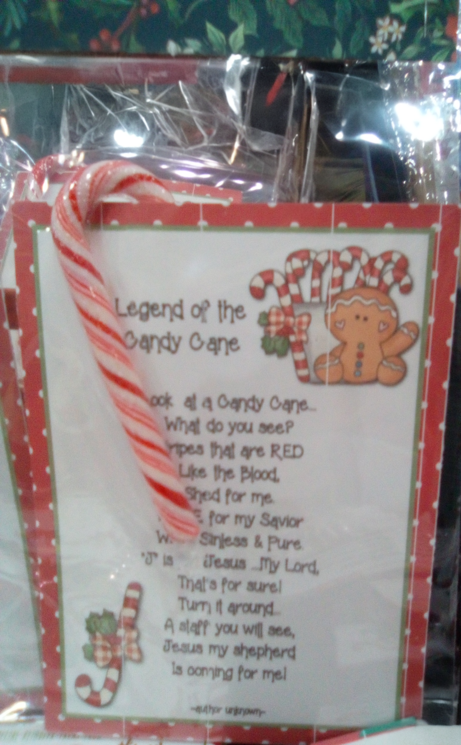 Candy Cane Letters
