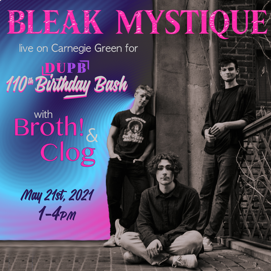 DUPB MusicFest Instagram Ad for opening acts by Ilona Kovacs