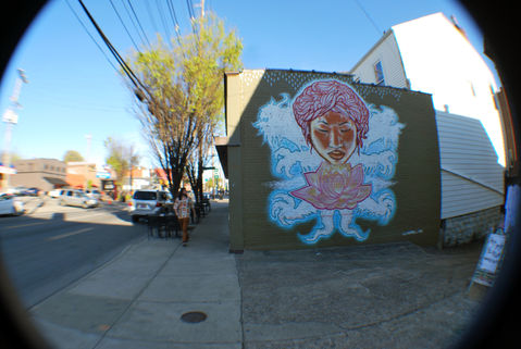 Highlands Louisville, KY Mural by Ilona Kovacs