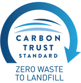 Logotipo Carbon Trust Zero Waste to Landfill