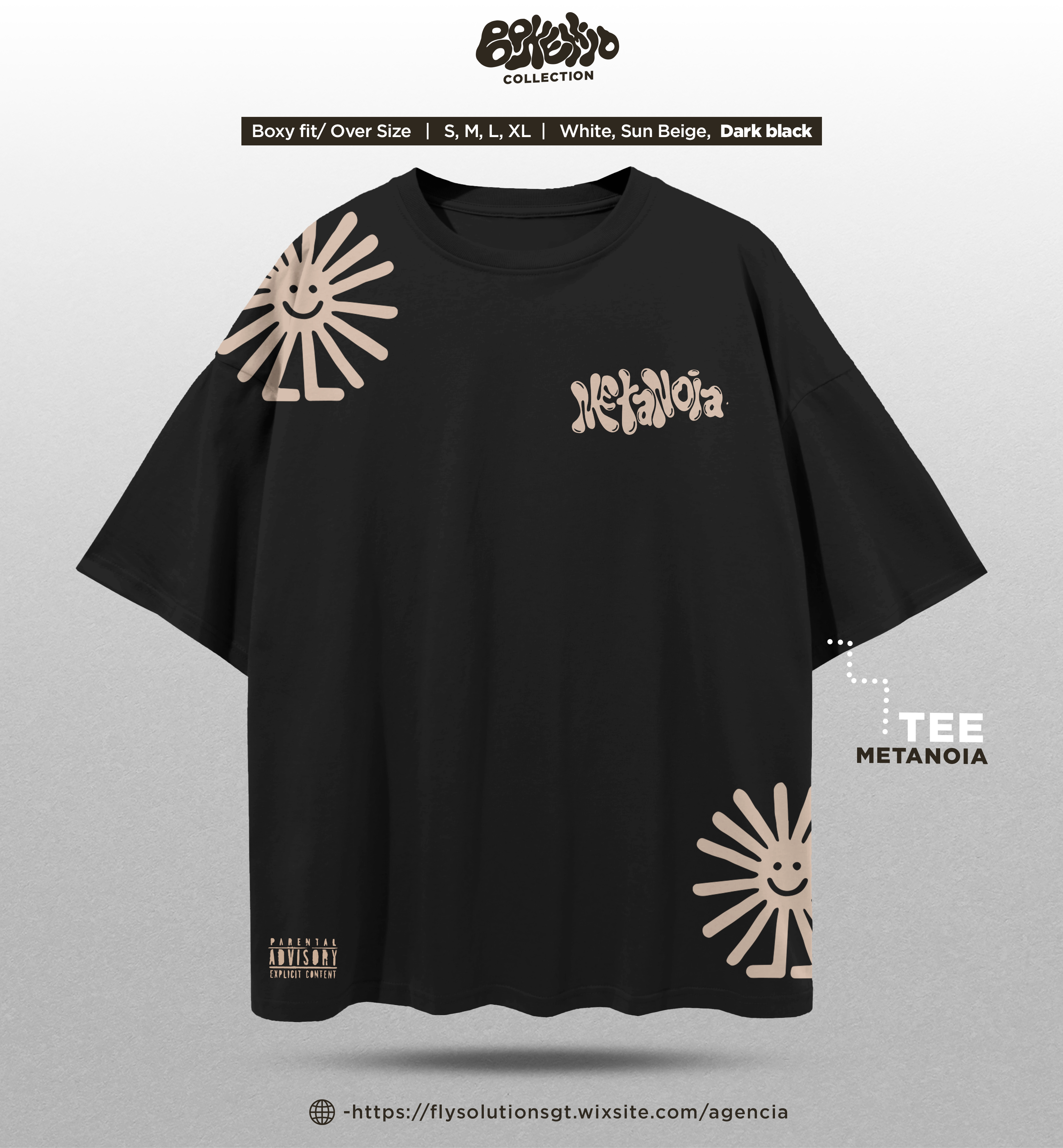 TEE METANOIA DARK