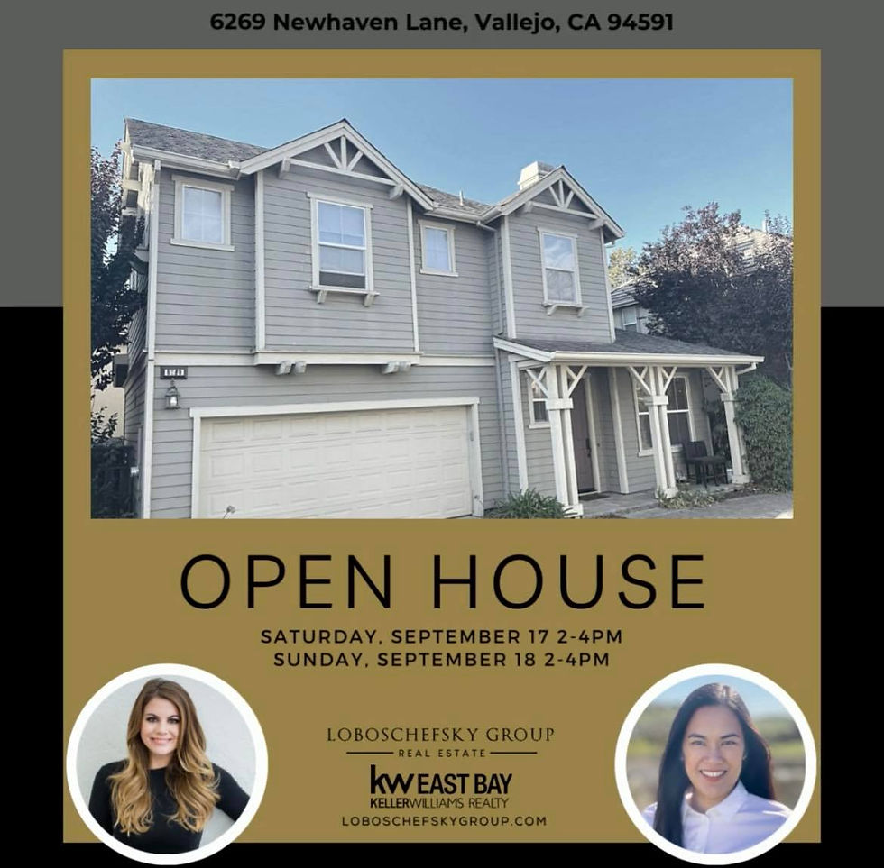 Open House at 6269 Newhaven Ln, Vallejo