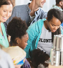 Volunteers at Food Bank