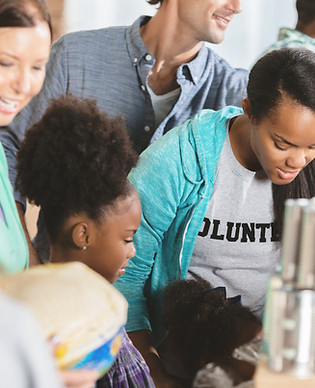 Volunteers at Food Bank