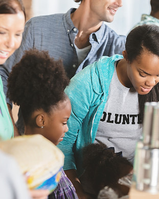 Volunteers at Food Bank
