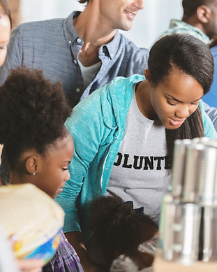 Volunteers at Food Bank