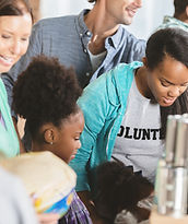 Volunteers at Food Bank