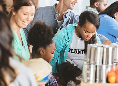 Volunteers at Food Bank