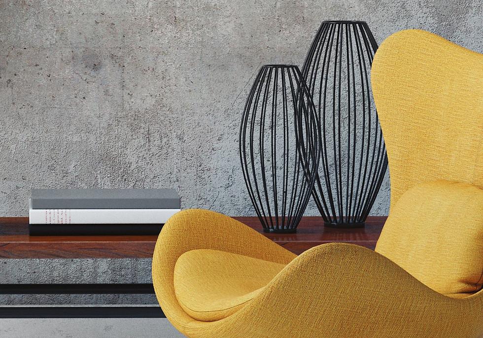 Yellow Lounge Chair