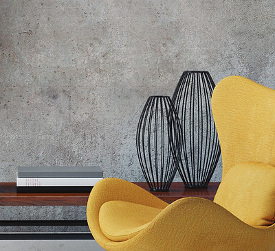 Fauteuil jaune