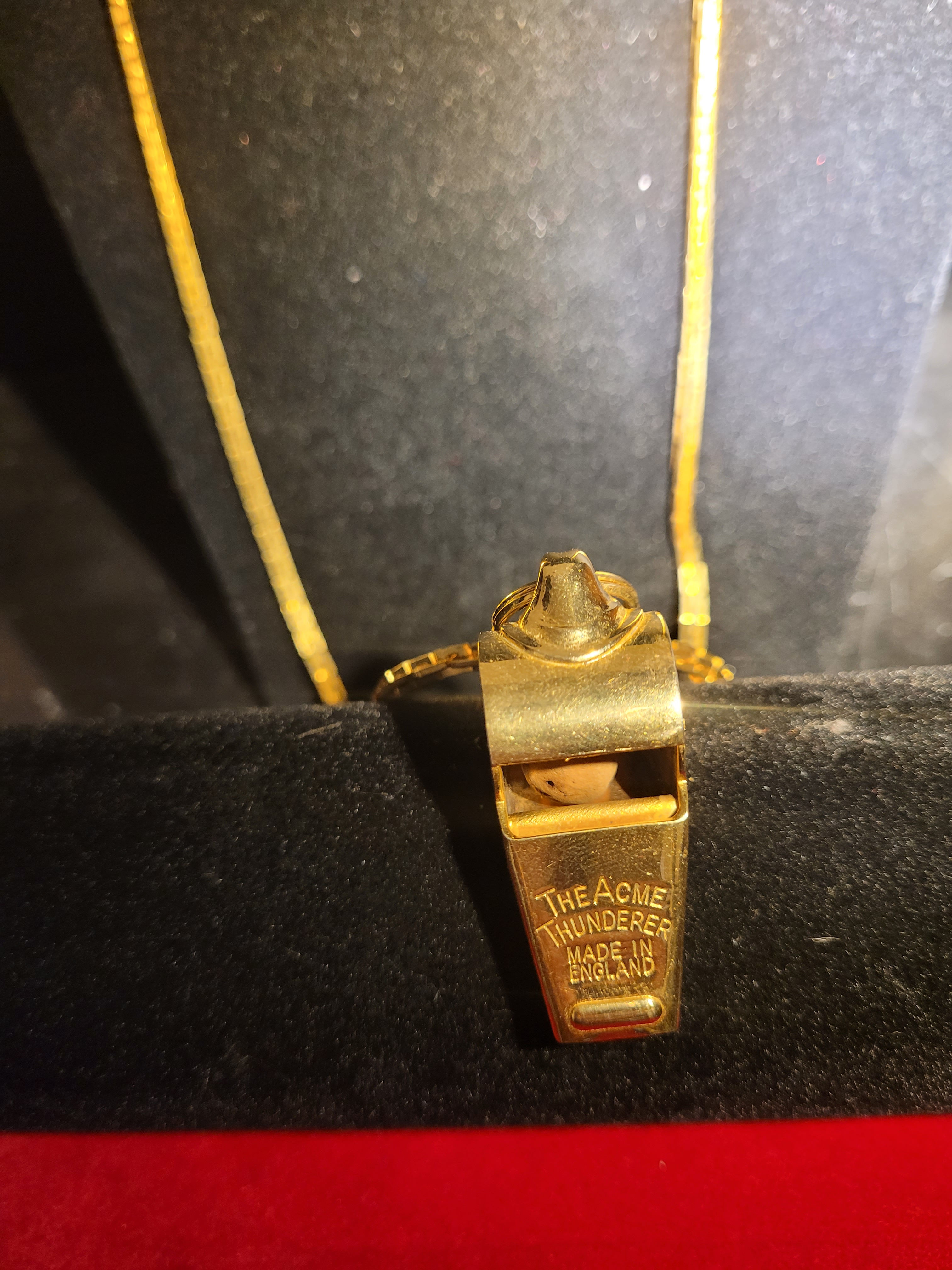 The Acme Thunder Whistle With Chain