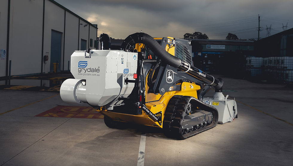 Onboard Dust Control Skid Steer Dust Extractor