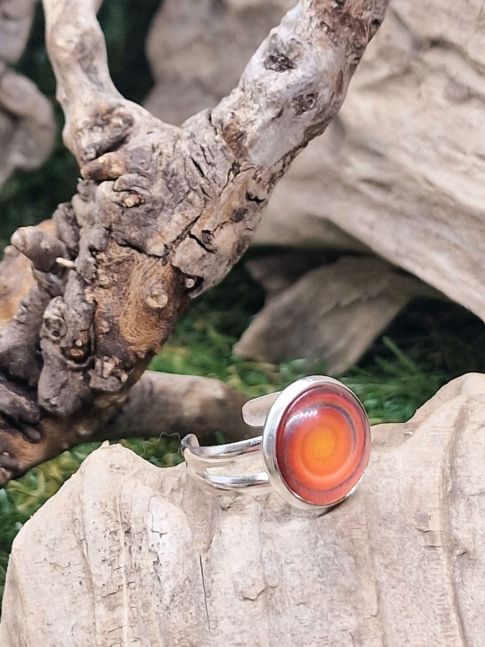 Miniature : Bague enfant avec cabochon "Buffalo"