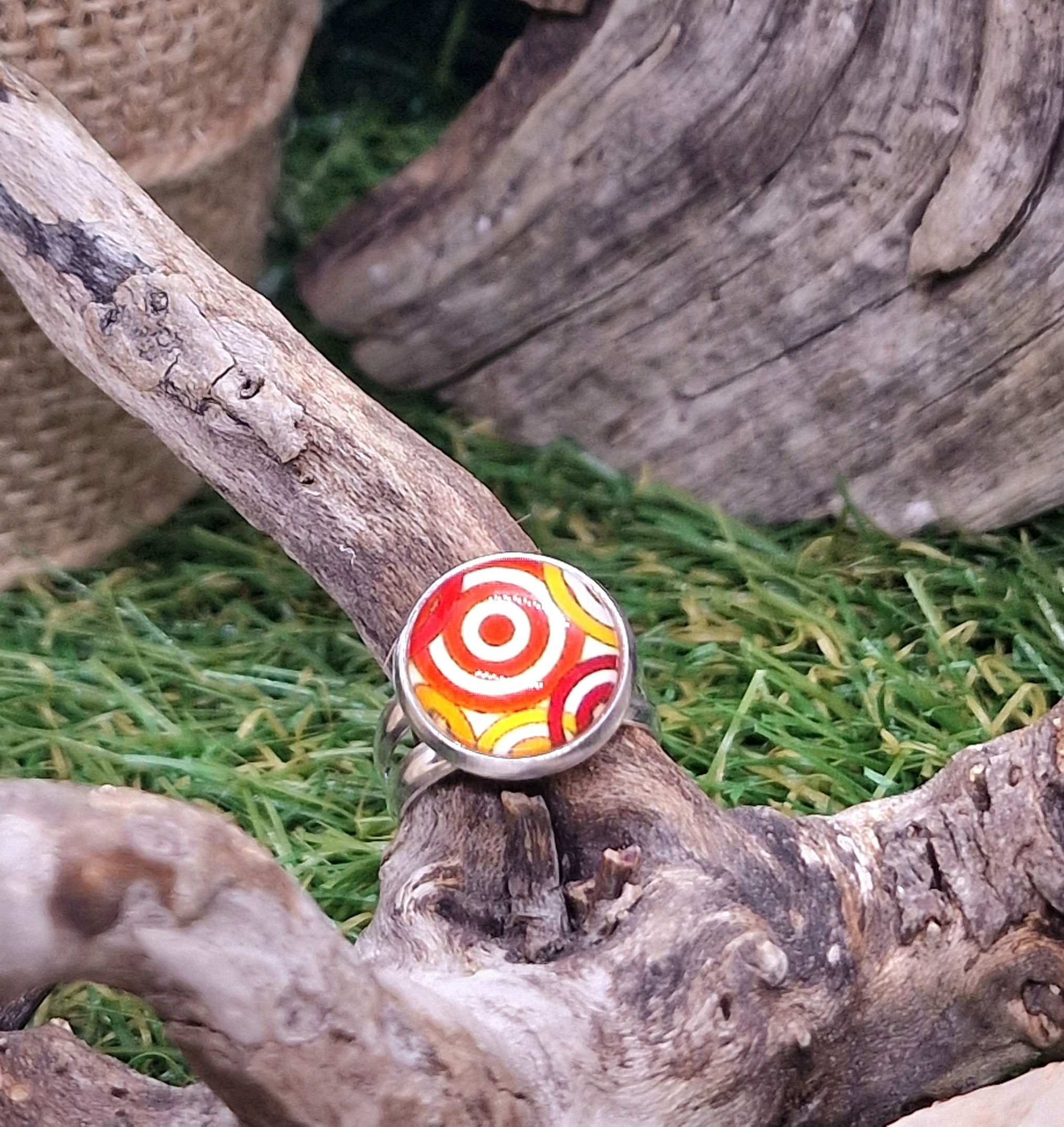 Bague enfant avec cabochon "Tulsa"