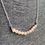 Miniature : Collier fin avec pierres d'aventurine rose