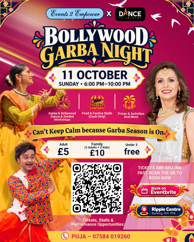 Bollywood Garba Night - Events 2 Empower