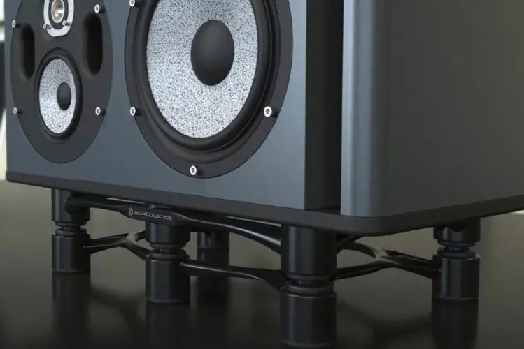 Thumbnail: IsoAcoustics Aperta Series Speaker Isolation Stands