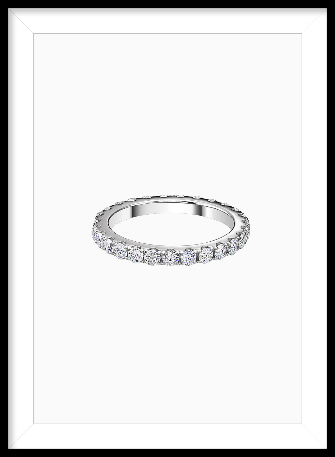 2 mm taşlı pırlanta montür yüzük