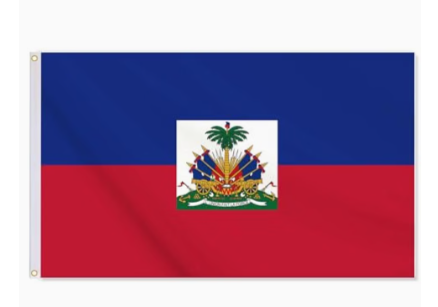 Drapeau d’Haïti 3 × 5 pi
