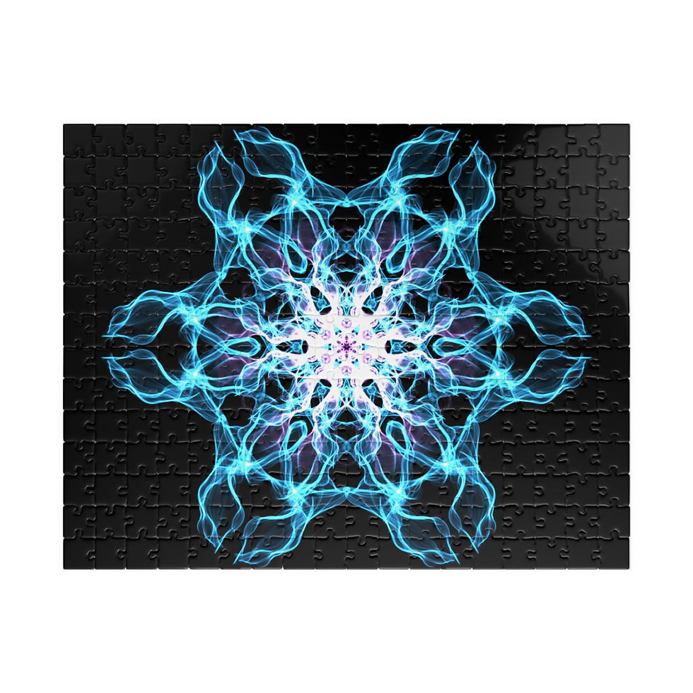 Thumbnail: Mystical Blue Mandala Puzzle Starting at:
