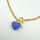 Thumbnail: Heart Necklace - Blue