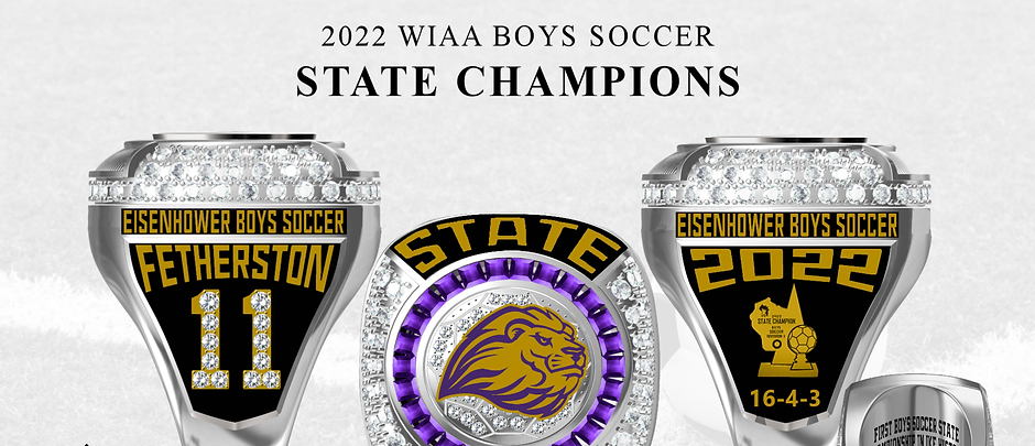 22 Eisenhower Boys State Champ Ring