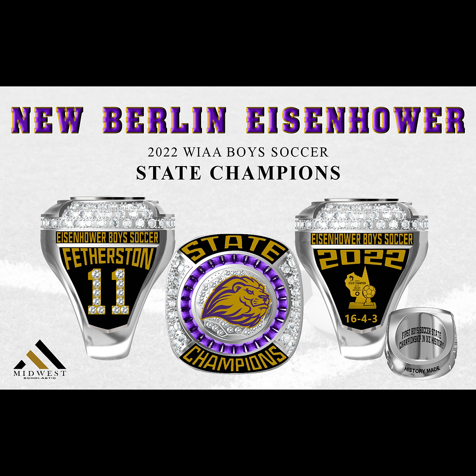 22 Eisenhower Boys State Champ Ring