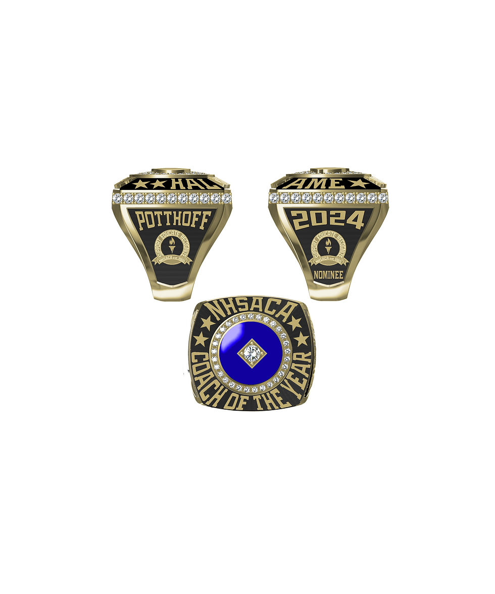 NHSACA Women's Classic Coach of the Year Nominee ring