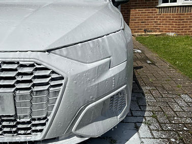 Snow foam Audi A3