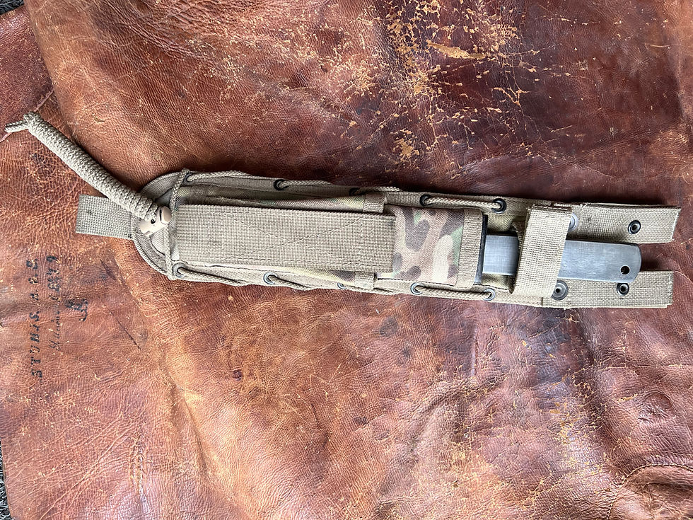 Miniatyrbilde: Full Metall Kampkniv