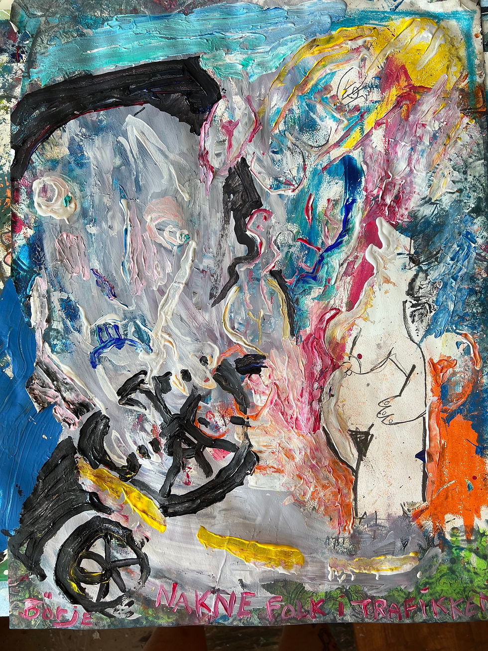 Miniatyrbilde: Nakne Folk i Trafikken