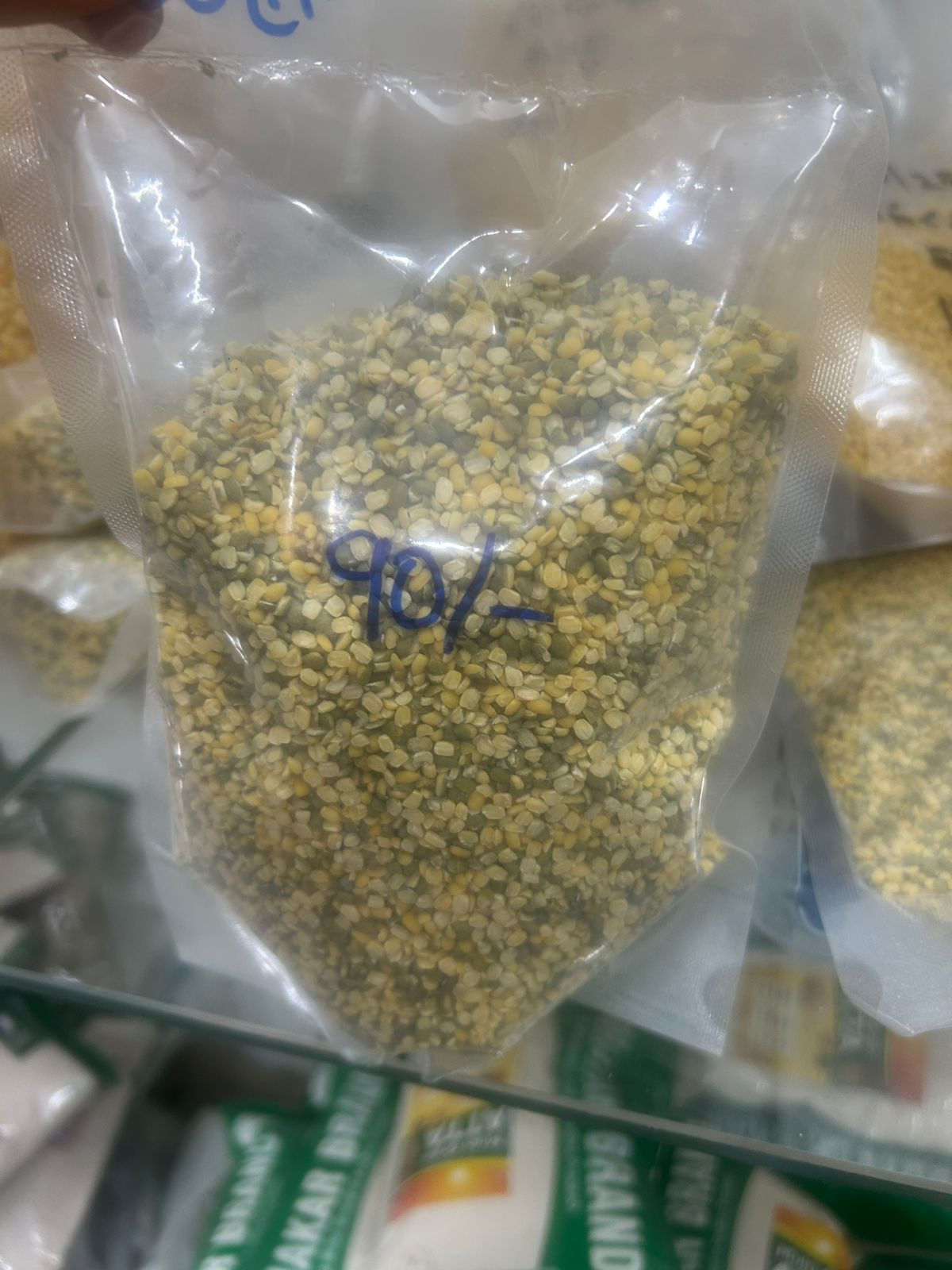 pottu pesara pappu---500gm