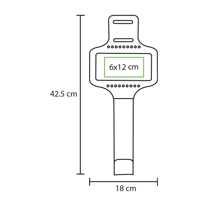 Miniatura: Brazalete deportivo Banff TX-093