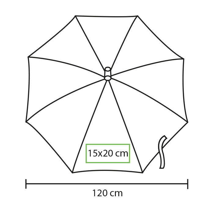 Miniatura: Paraguas automático Lille TX-095