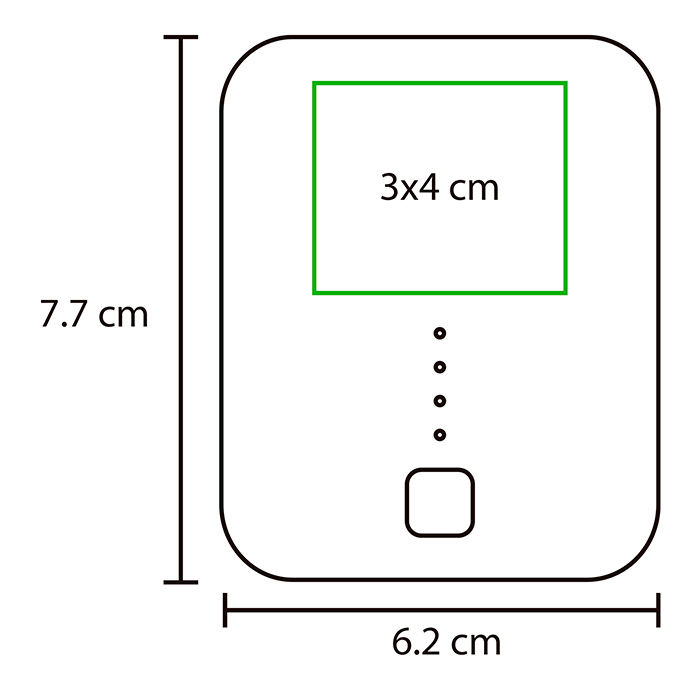 Miniatura: Power bank de 5,200 mAh TH-062