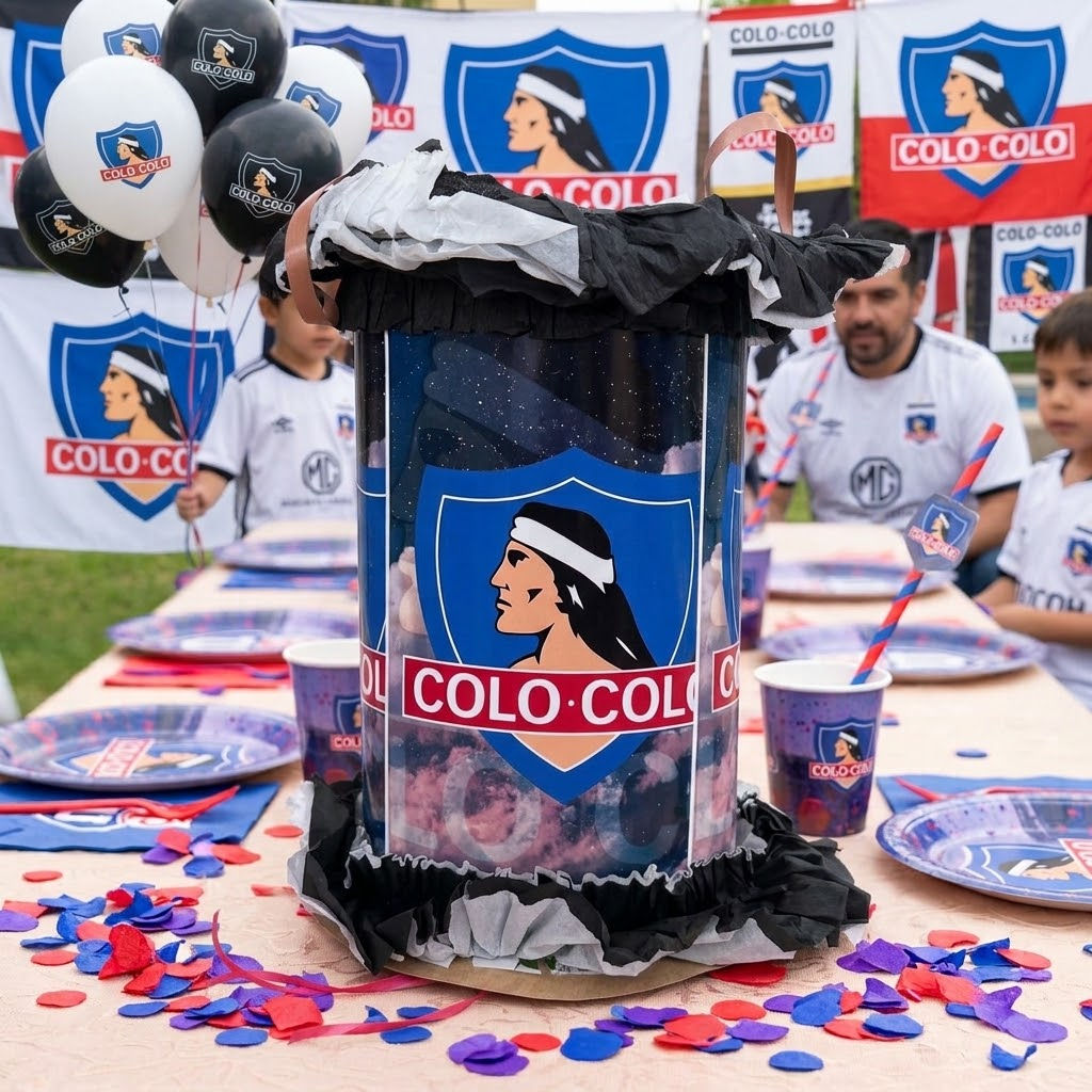 Piñata clinindrica Colocolo