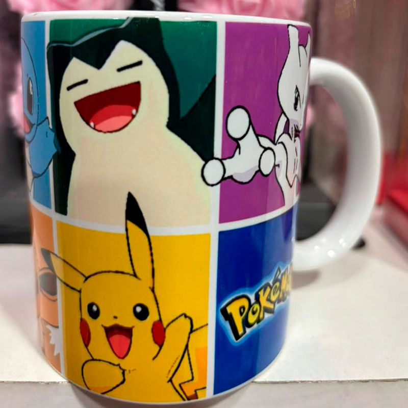 Tazon impreso Pokemon