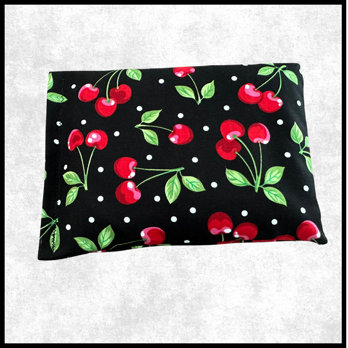 Dark Cherries Rice Pack: Hot/Cold Therapy Rice Pack