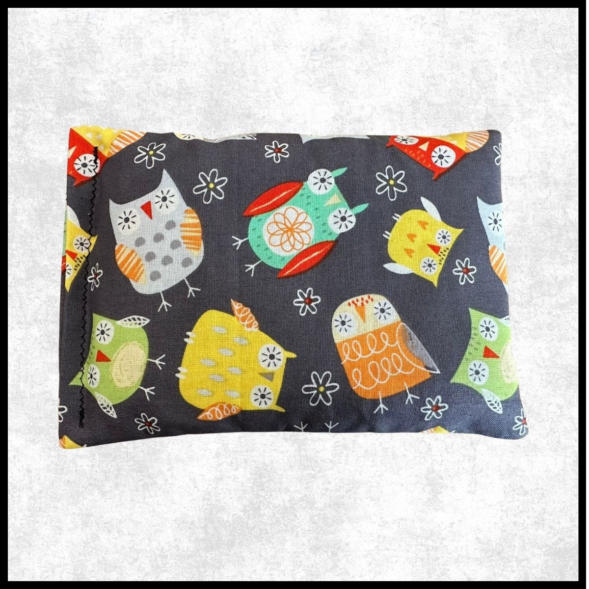 Artsy Owls Rice Pack: Hot/Cold Therapy Rice Pack