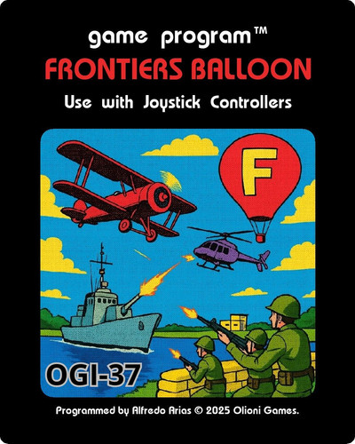 Frontiers Balloon (Atari 2600) | Olioni Games Inc