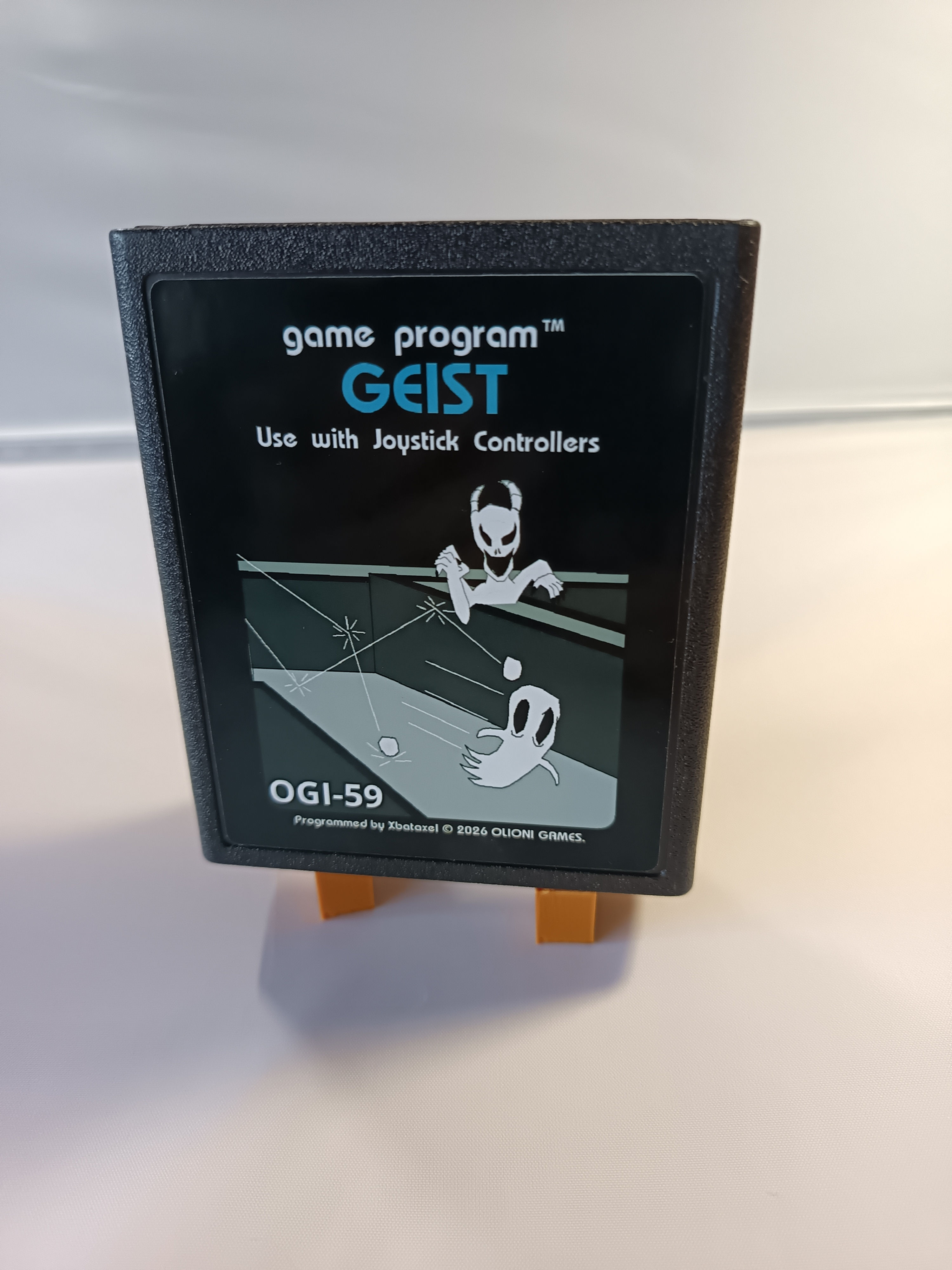 Geist (Atari 2600) Game Cartridges
