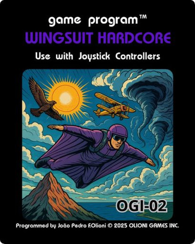 Wingsuit Hardcore (Atari 2600) | Olioni Games Inc