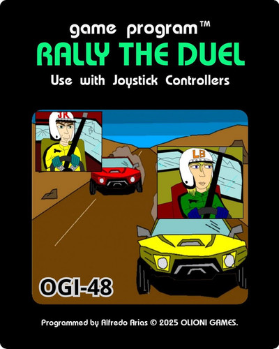 Rally The Duel (Atari 2600) | Olioni Games Inc