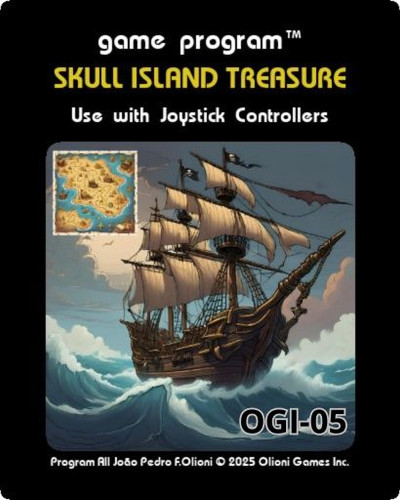 Skull Island Treasure (Atari 2600) | Olioni Games Inc