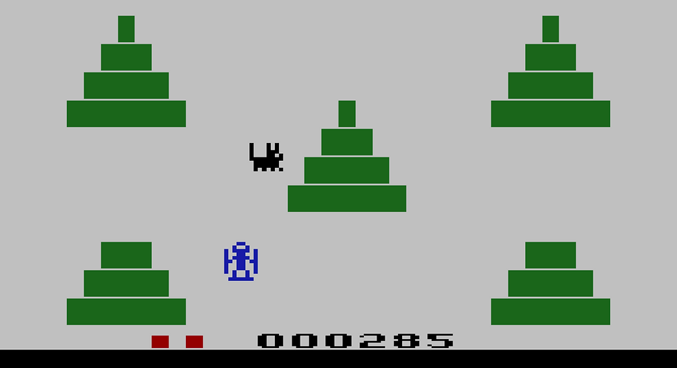 Miniature : Deadly Skiing (Atari 2600)
