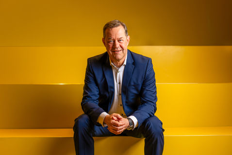 Zakelijk portret van CEO Obvion Hypotheken.